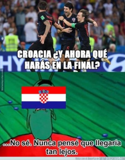 Francia vs Croacia 2018 memes